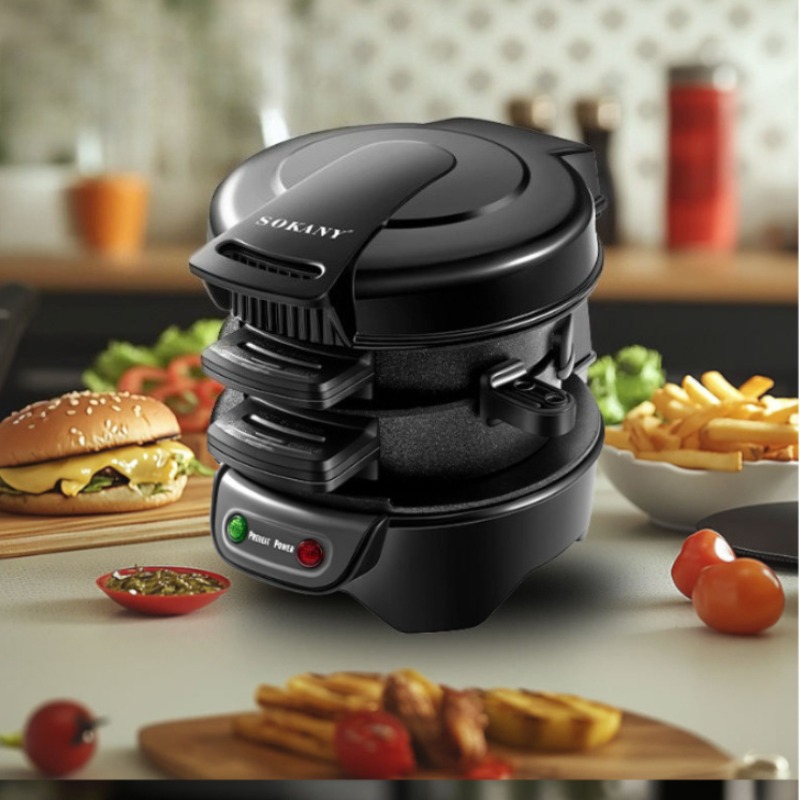 Kitchen Baking Machine - 220V 110V Mini Elektrischer Burger- und