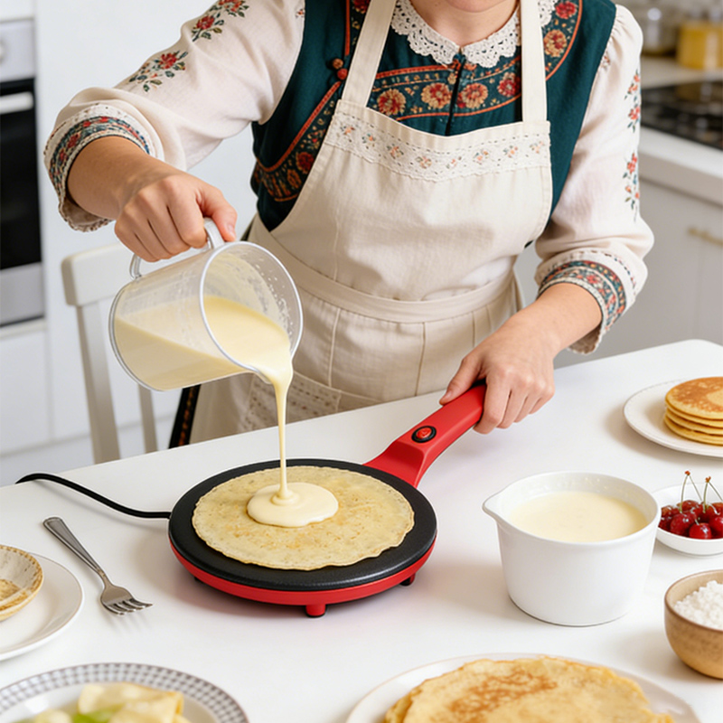 Kitchen Baking Machine - Einseitig beheizter elektrischer Crêpe-Maker für den