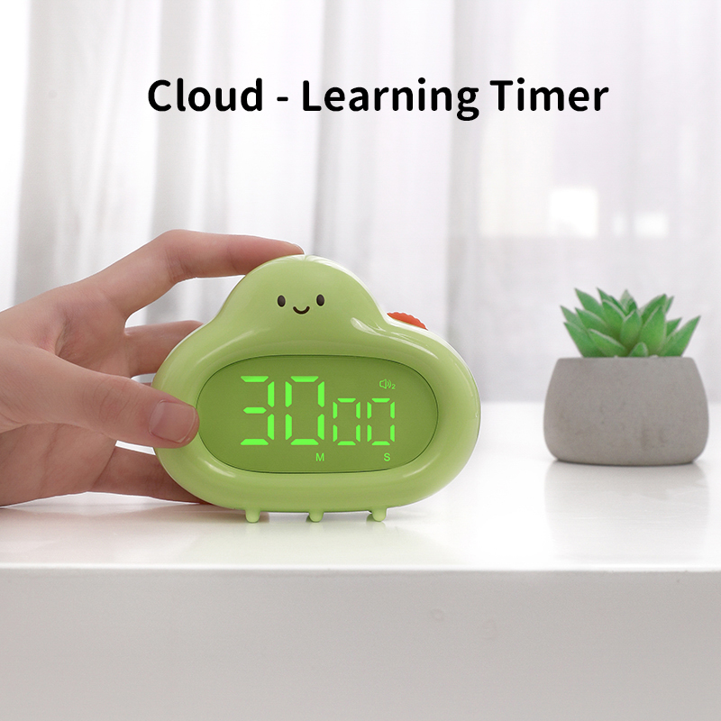 Kitchen Baking Timer - 1 Stück, kreativer Timer in weißer