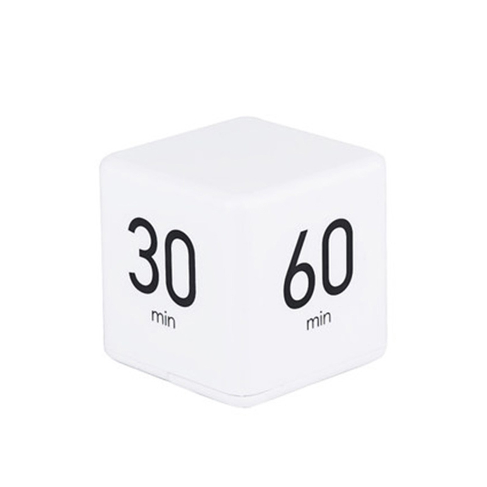 Kitchen Baking Timer - Tragbarer Würfel-Timer, digitaler Küchentimer, Countdown-Alarm, 1–10–20–60