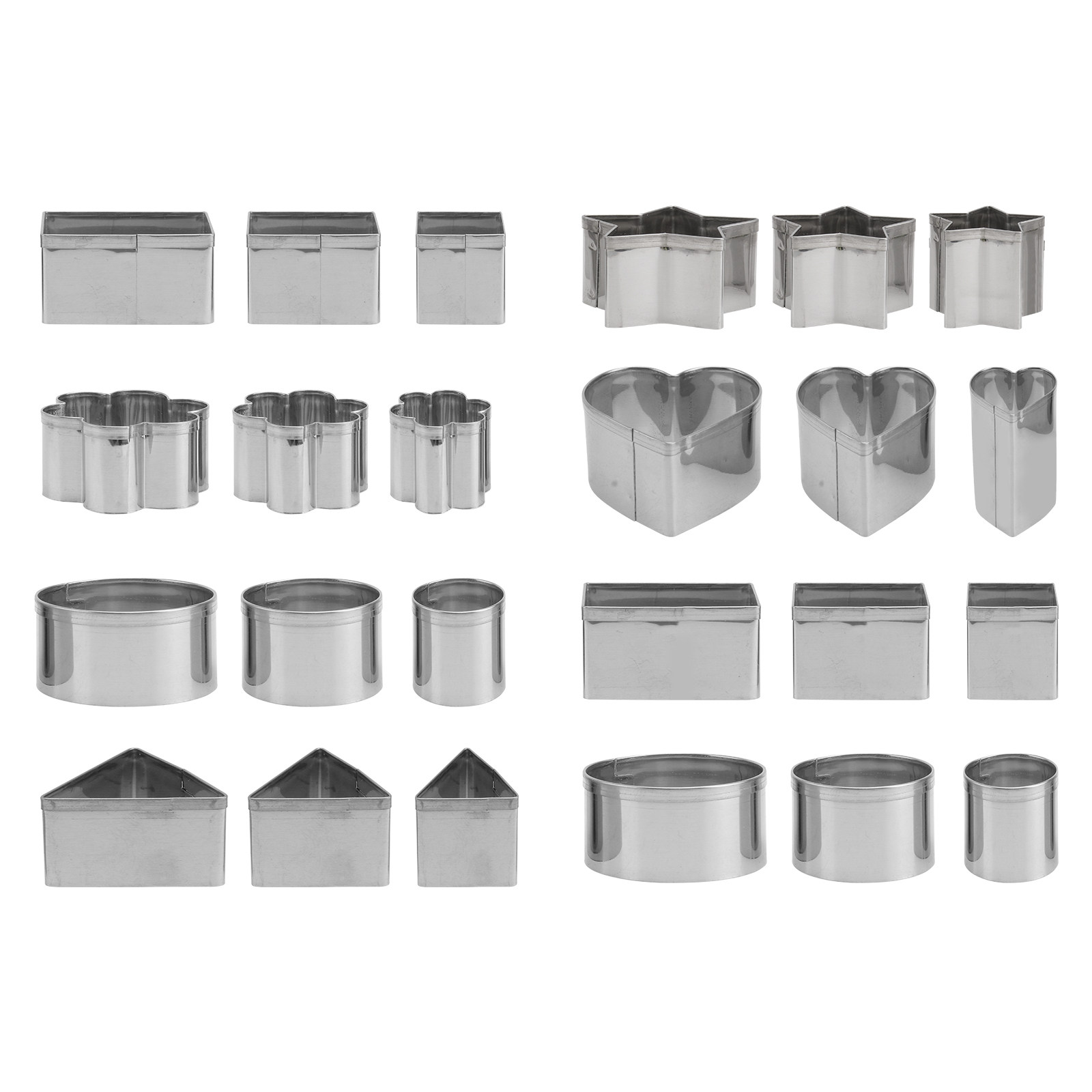 24-teiliges Edelstahl-Ausstech – Cookie Cutter Set Bewertung und Preis