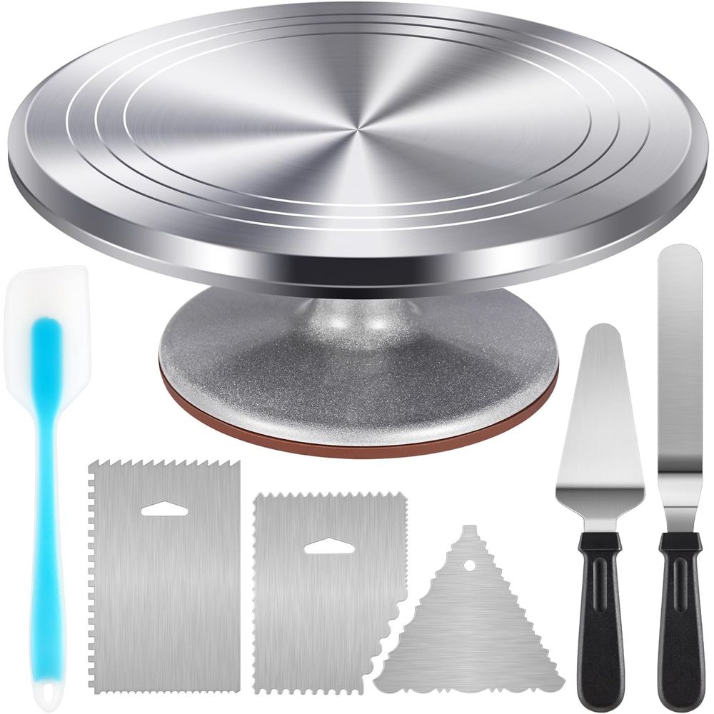 Kuchen-Drehteller-Set, drehbar – Offset Spatula Set Bewertung und Preis