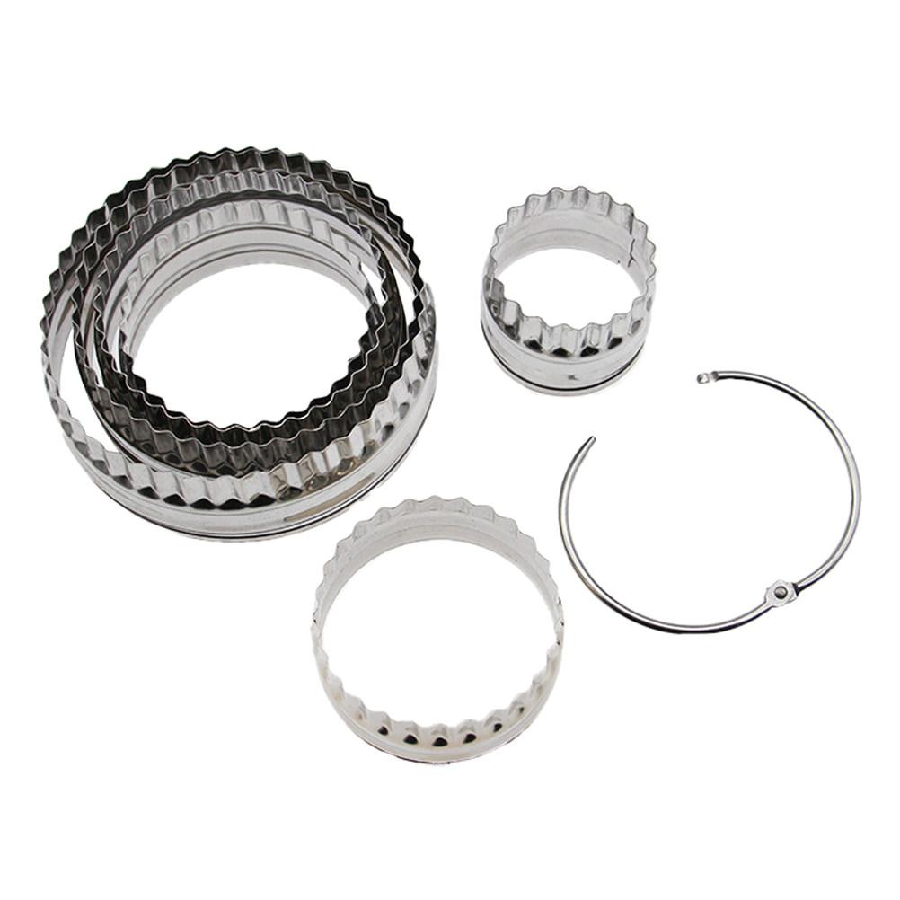 6-teiliges rundes Ausstechform – Cookie Cutter Set Bewertung und Preis