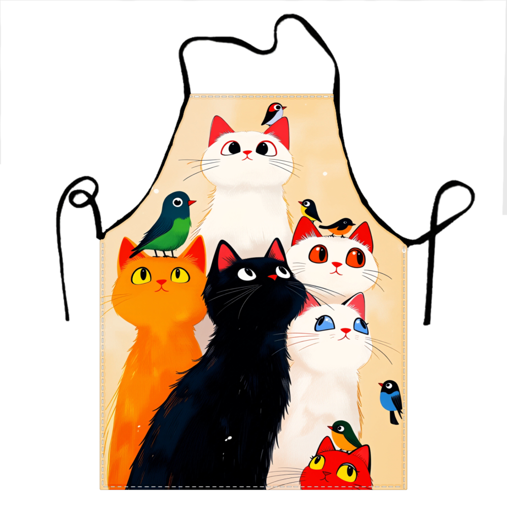 Schürze mit niedlichen Katzen  – Kitchen Baking Ideas Bewertung und Preis
