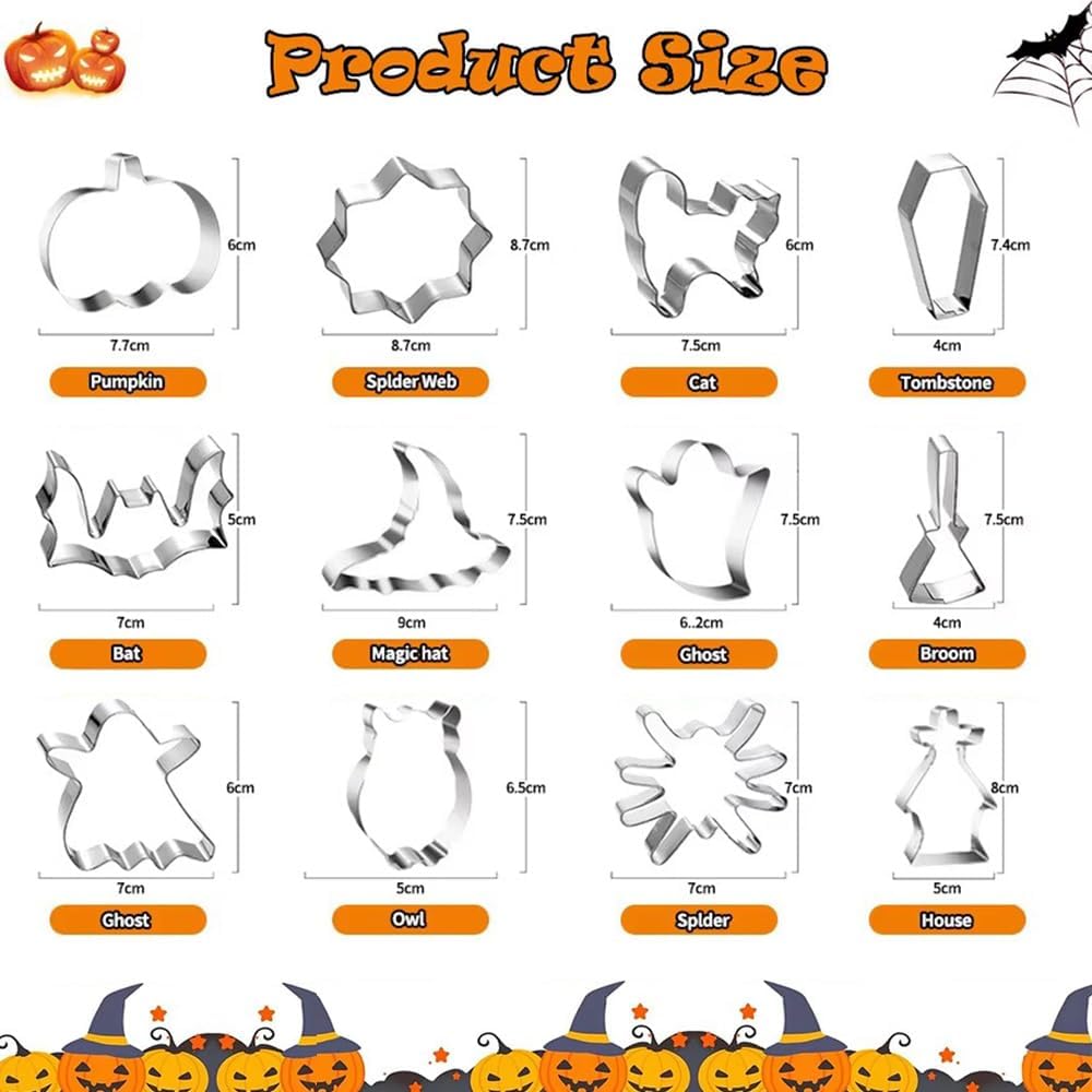 Halloween-Ausstechformen-Set,  – Cookie Cutter Set Bewertung und Preis