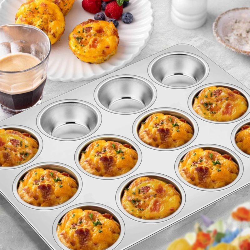 DT39 Edelstahl-Muffinblech für – Muffin Tin Nonstick Bewertung und Preis