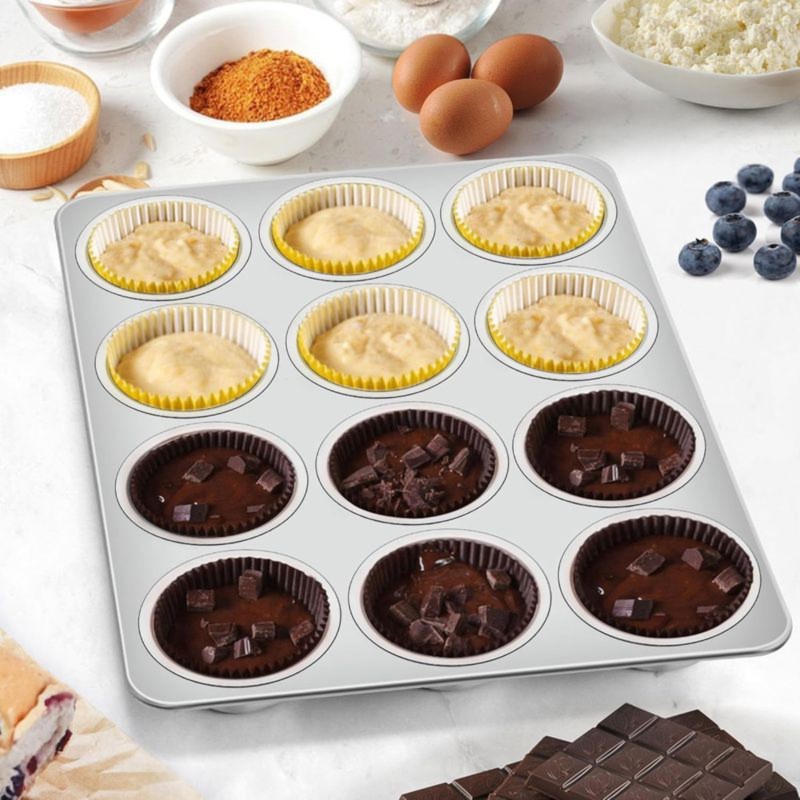 DT39 Edelstahl-Muffinblech für – Muffin Tin Nonstick Bewertung und Preis