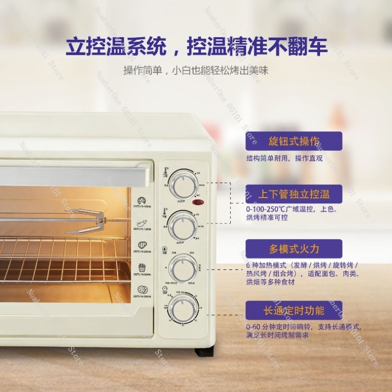 60L Konvektionsofen Elektrisch – Kitchen Baking Machine Bewertung und Preis