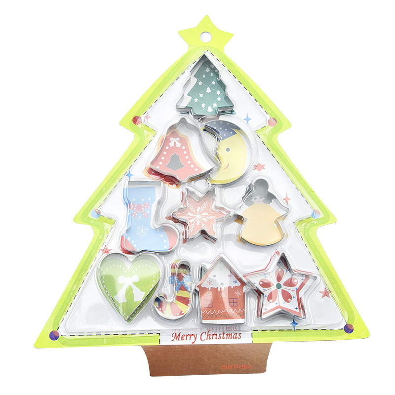10-teiliges Set aus Edelstahl- – Cookie Cutter Set Bewertung und Preis