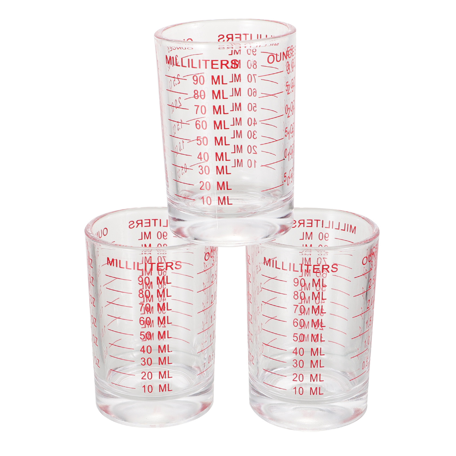 3-teiliges Glas-Messbecher-Set – Kitchen Tools In Baking Bewertung und Preis