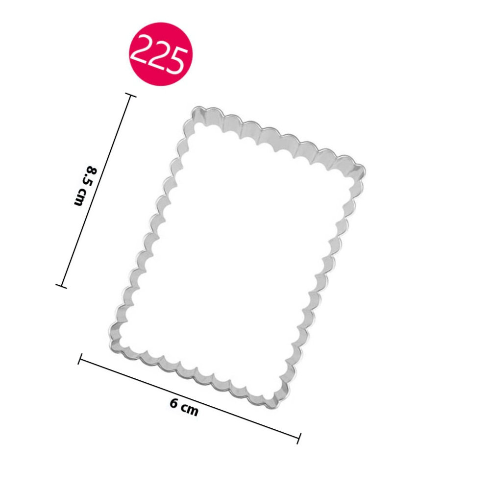 4-teiliges Edelstahl-Backforme – Cookie Cutter Set Bewertung und Preis