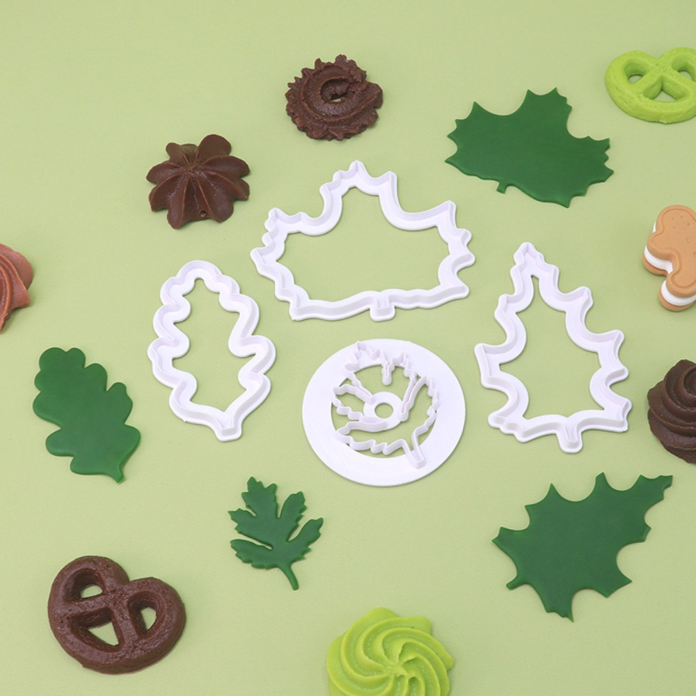 4-teiliges Set Herbstblatt-Aus – Cookie Cutter Set Bewertung und Preis
