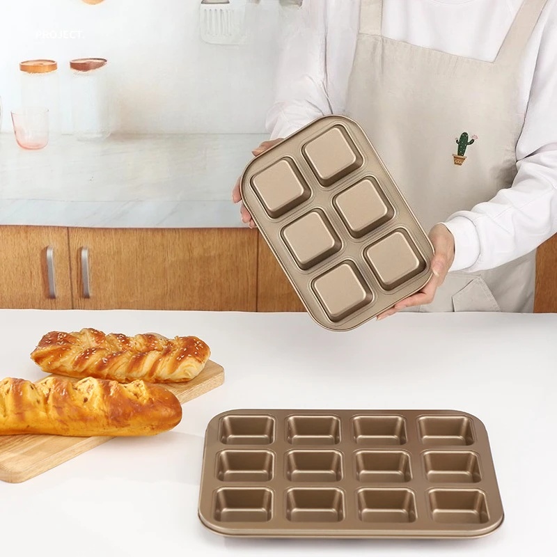 12-fach Backblech Quadratisch  – Muffin Tin Nonstick Bewertung und Preis