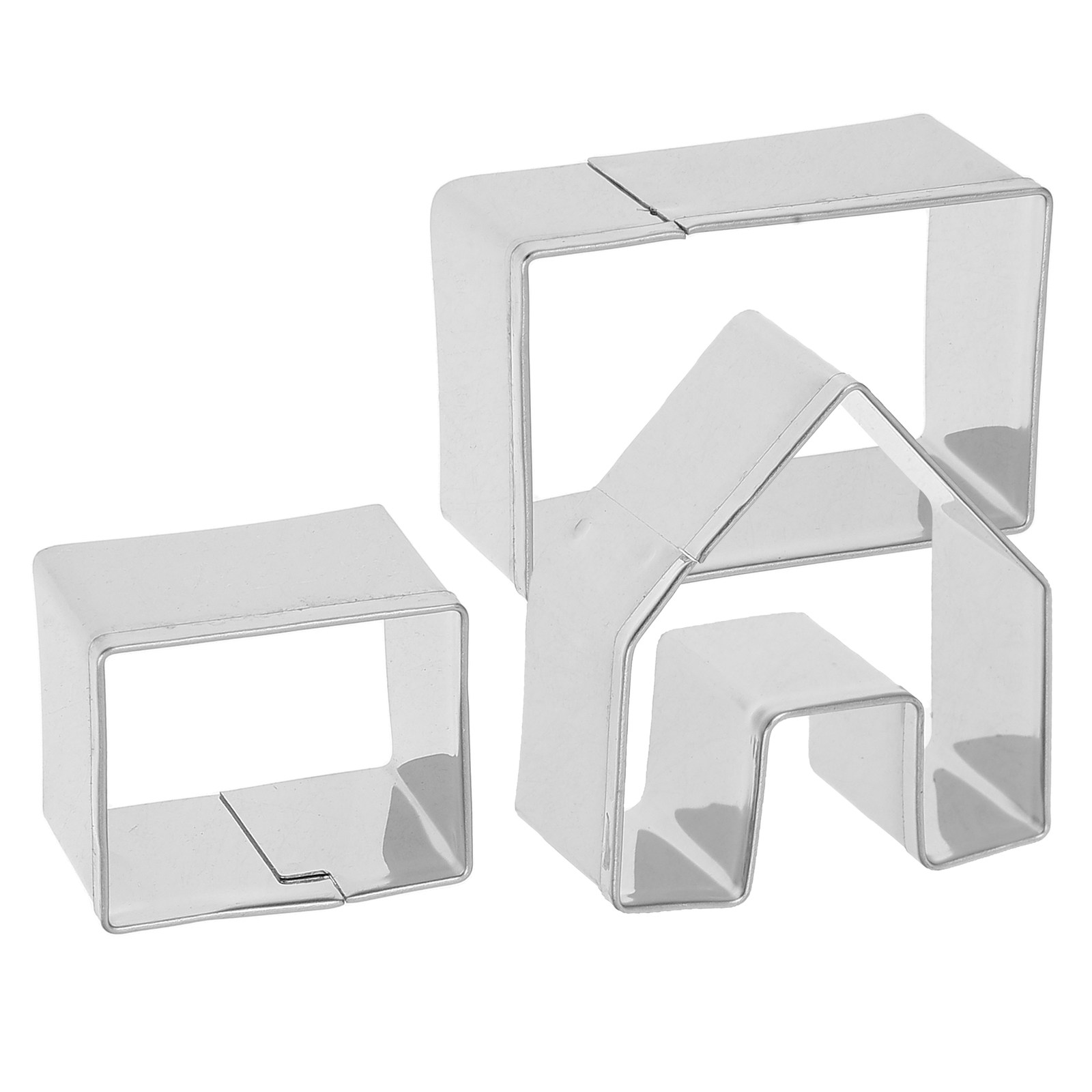 3-teiliges Set aus Edelstahl-A – Cookie Cutter Set Bewertung und Preis