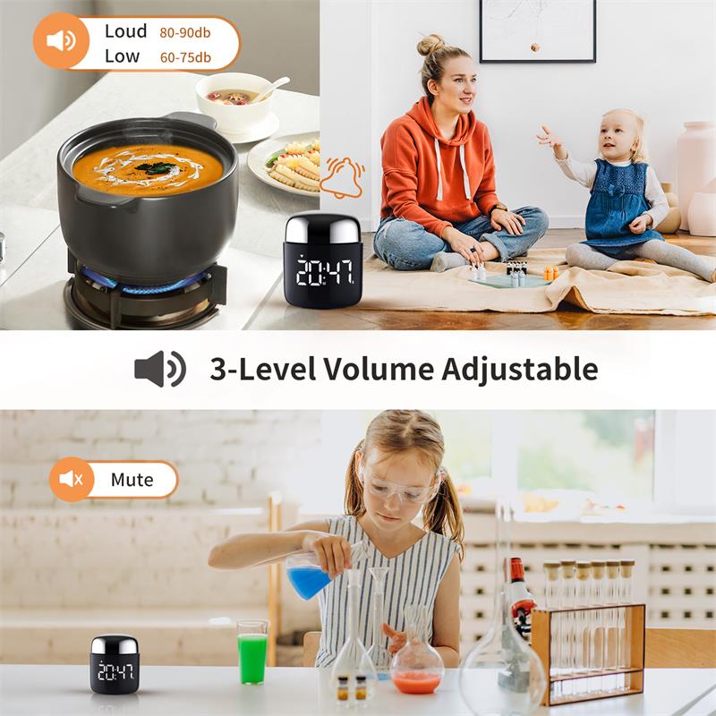 Rotierender Küchentimer mit LE – Kitchen Baking Timer Bewertung und Preis