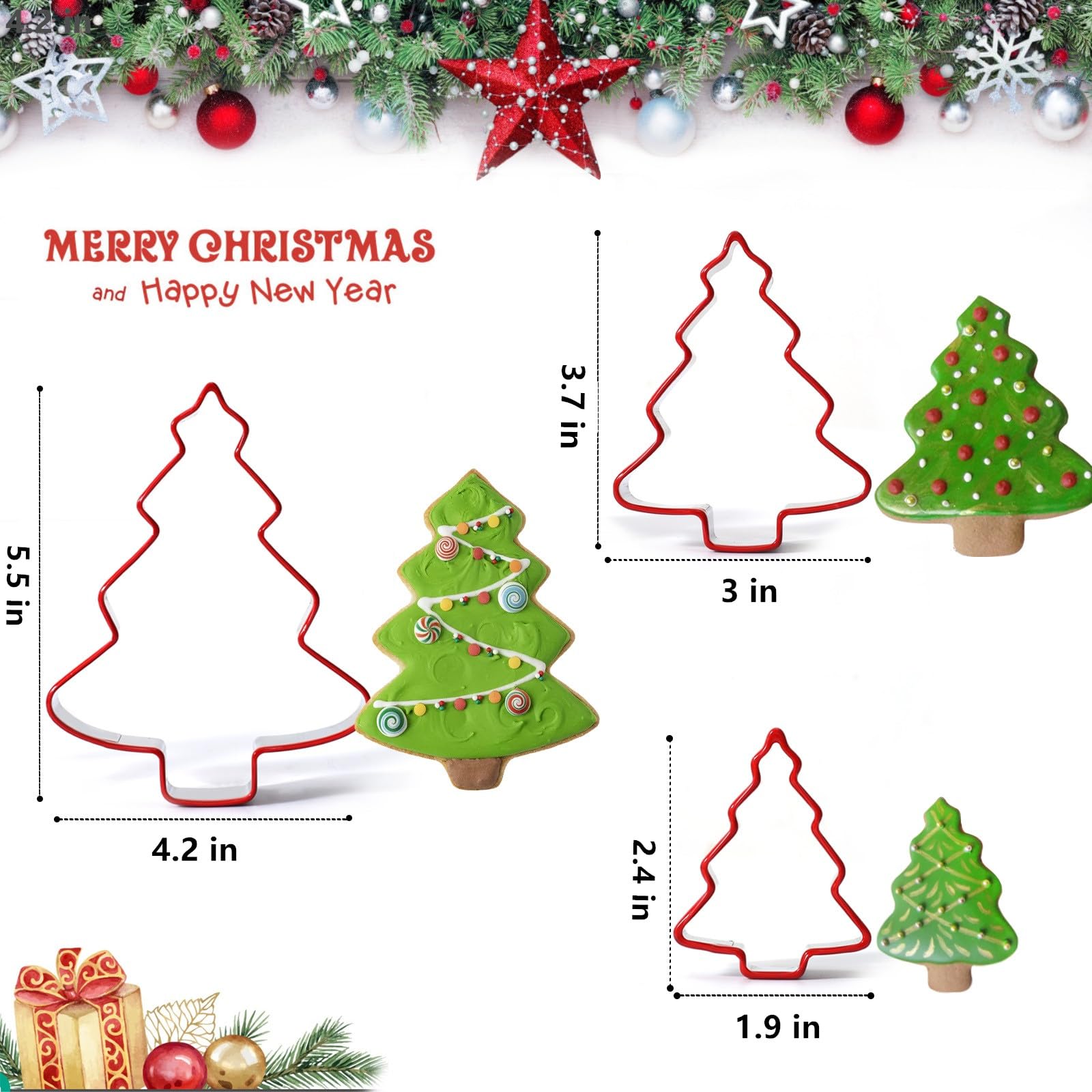 FAIS DU 3-teiliges Weihnachtsb – Cookie Cutter Set Bewertung und Preis