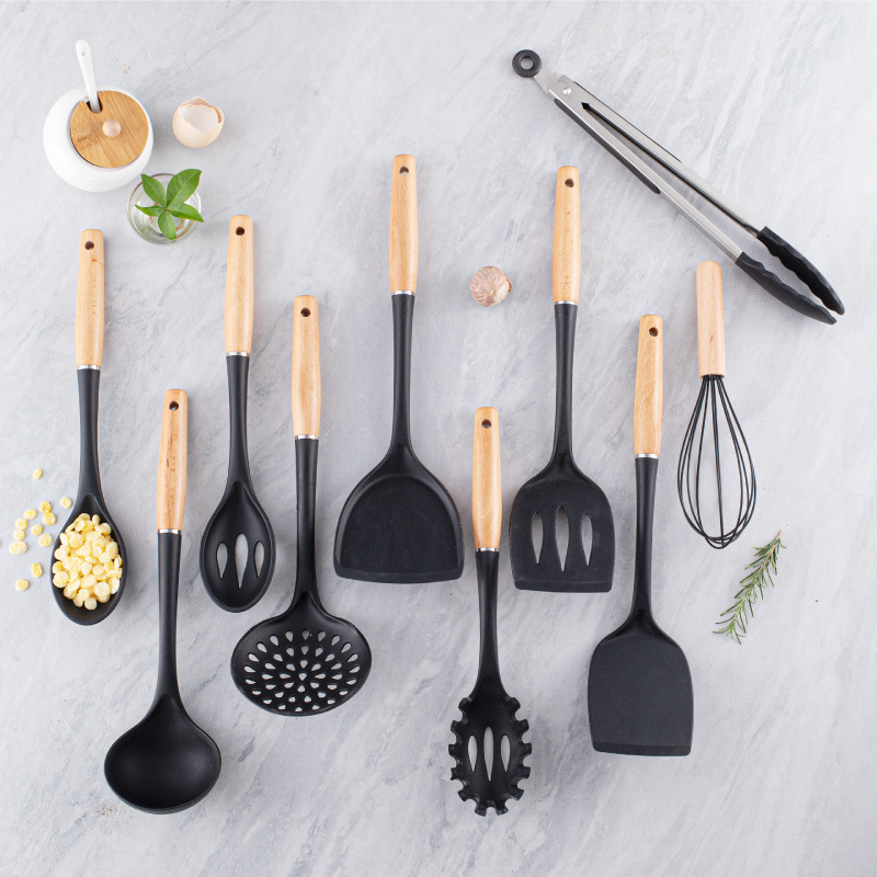 Silikon-Kochutensilien-Set mit – Offset Spatula Set Bewertung und Preis